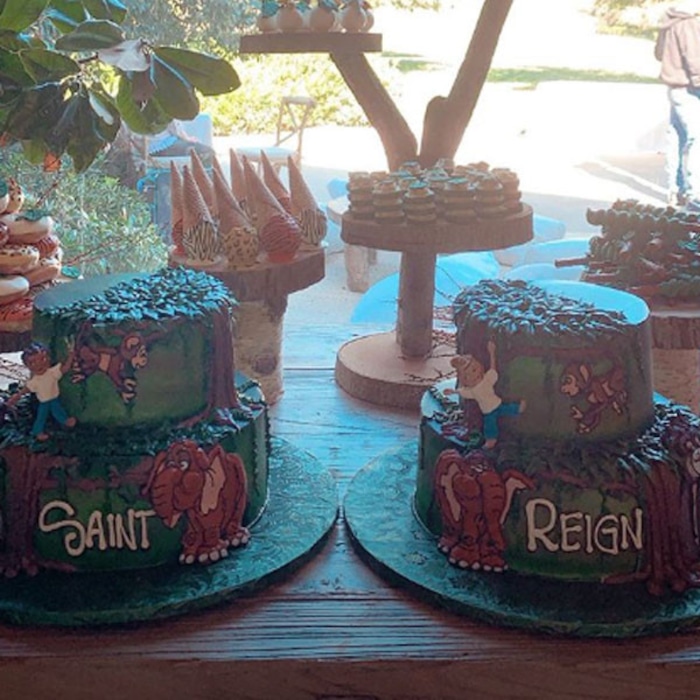 Image result for saint west tarzan party